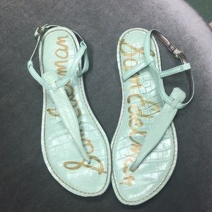 Sam Edelman mint green sandals
